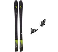 Scott - Pack Ski de randonnée Explorair 88 - 164 + Speed Turn Black Silver - Ski de randonnée