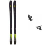 Scott - Packs skis de randonnée - Skis de randonnée - Pack Explorair 88 2026 pour Homme en Bois - Vert Vert 171 cm,178 cm