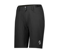 Scott Pantalons Courts Trail Flow avec Cuissard Intégré pour Dames noir