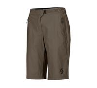 Scott Pantalons Courts Trail Vertic short avec Cuissard Intégré pour Dames gris