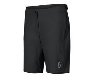 Scott Pantalons Courts Vertic LT avec Cuissard Intégré pour Dames noir