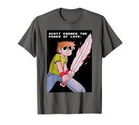 Scott Pilgrim Vs. The World Earned The Power Of Love T-Shirt