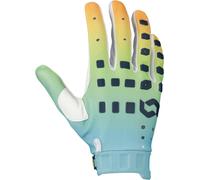 Scott Podium Pro Gants de motocross bleu/orange, bleu/orange, Taille S