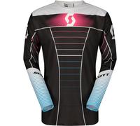 Scott Podium Pro S25, maillot L Noir/Gris/Bleu/Fuchsia Noir/Gris/Bleu/Fuchsia