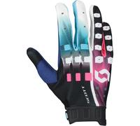 Scott Podium Pro Stealth Blue Gants de motocross, bleu/rose, Taille XL