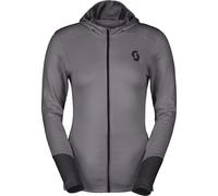 Scott - Polaire à capuche légère et respirante - Hoody W's Defined Light Evening Grey Black pour Femme - Taille L - Noir Noir L