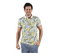 SCOTT Polo Coton Motif Fantaisie Manches Courtes Homme Popole