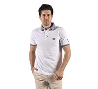 SCOTT Polo Homme Uni en Coton Manches Courtes Kinte