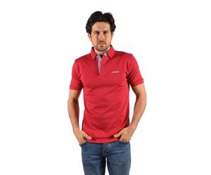 SCOTT Polo Nayan Bordeau L Manches Courtes