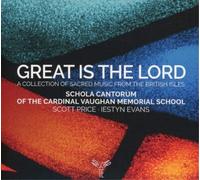 Scott Price Great Is the Lord: A Collection of Sacred Music from the Britis (CD)