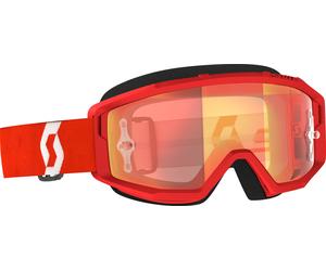 Scott Primal 1005280, lunettes de soleil miroir Taille unique Rouge/Blanc Orange Réfléchissant Rouge/Blanc Orange Réfléchissant