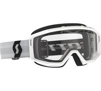 Scott Primal Enduro Clear Lunettes de motocross blanches, transparent pour homme