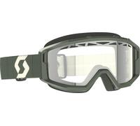 Scott Primal Enduro Lunettes de motocross kaki/vert, Vert, Taille unique