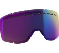 Scott Primal/Hustle/Tyrant/Split ACS Enhancer Snow Cross Lentille de remplacement, Miroir bleu/violet, Taille unique