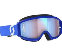 Scott Primal Lunettes de motocross, blanc-bleu pour homme