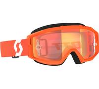 Scott Primal Lunettes de motocross, blanc-orange pour homme