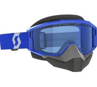 Scott Primal Lunettes de ski bleu/blanc, blanc-bleu pour homme