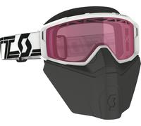 Scott Primal Safari Facemask Lunettes de neige noires / blanches, noir-blanc pour homme