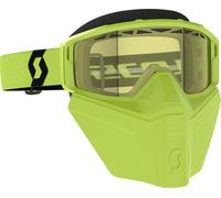 Scott Primal Safari Facemask Lunettes de ski, jaune/noir, Taille unique