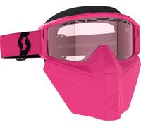 Scott Primal Safari Facemask Lunettes de ski, noir-rose pour homme