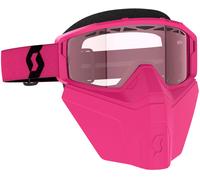 Scott Primal Safari Facemask Lunettes de ski, noir-rose pour homme
