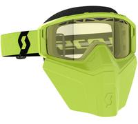 Scott Primal Safari Facemask Lunettes de ski, noir-jaune pour homme