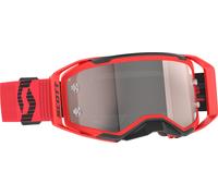 Scott Prospect 2.0 Lunettes de motocross, Rouge/Noir