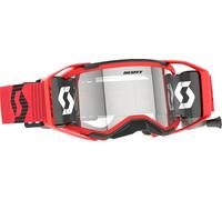 Scott Prospect 2.0 WFS Lunettes de motocross, Rouge/Noir