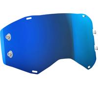 Scott Prospect/Fury, lentille de remplacement Works mirrored Bleu Réfléchissant Bleu Réfléchissant