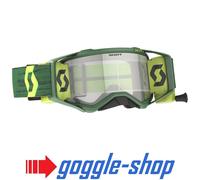 Scott Prospect Wfs Roll-Off Motocross Enduro Vélo Lunettes - Vert / Jaune