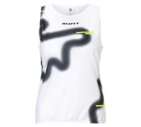 Scott - Débardeur de running léger et respirant - RC Run Tank W White Black pour Femme - Taille XS - Blanc Blanc XS