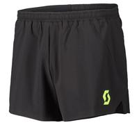 Scott - Rc Run Split Short Black Yellow - XL - Short de trail