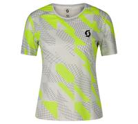 Scott Tee-shirt de trail RC Run SS Tee W respirant pour femme Taille M Blanc
