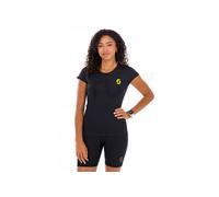 Scott Rc Run Team Short Sleeve T-shirt Jaune,Noir XS Femme