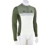 Maillot manches longues RC Team beige/vert M