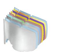 Scott RecoilXi/80 Series Works Single Lentille de remplacement, gris pour homme