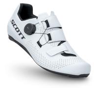 Scott Chaussures de vélo de route Road Team Boa Homme Blanc/Noir Taille 46