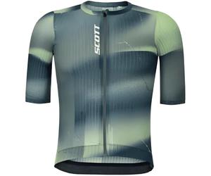 SCOTT Sco Jersey M's Pro Sl Ss - Homme - Bleu / Vert - taille XL- modèle 2026