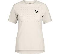 Scott Trail Vertic Pro Short Sleeve T-shirt Beige L Femme Cotton White