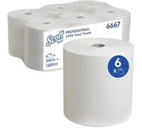 Scott essuie-mains en rouleau SCOTT(R) 6667 ( 9000469732 ) 1 couche blanc adapté à 9000 469 674
