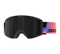 Scott - Shield Freeride World Tour Black Orange Amp Solar Black Chrome - Masque de Ski