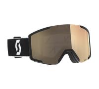 Scott - Shield LS - Masque ski Black / White - Light Sensitive Bronze Chrome