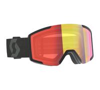Masque Scott Ski Shield LS avec verre Light Sensitive Red Chrome rouge