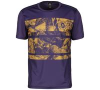 SCOTT Shirt M's Trail Flow Ss - Homme - Violet / Marron - taille L- modèle 2024