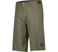 Scott Trail Flow Shorts With Chamois Vert M Homme Hay Green