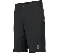 Scott - Short déperlant stretch VTT - Vertic LT W/Pad Shorts M Black pour Homme - Taille S - Noir Noir S