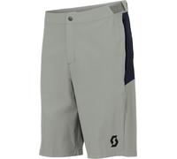 Scott - Short déperlant stretch VTT - Vertic LT W/Pad Shorts M Spray Grey Dark Blue pour Homme - Taille M - Gris Gris M