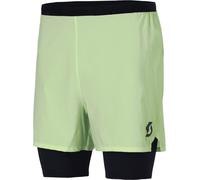 Scott - Short léger et respirant stretch - Endurance Tech Hybrid Shorts M Acid Yellow Black pour Homme - Taille L - Jaune Jaune L