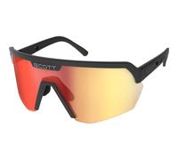 SCOTT Sport Shield Black Amp Red Chrome S3 - Mixte - Noir - taille Unique- modèle 2026