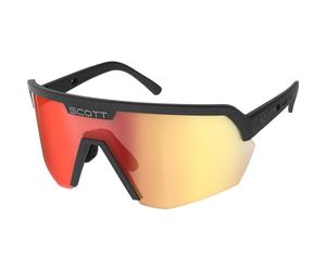SCOTT Sport Shield Black Amp Red Chrome S3 - Mixte - Noir - taille Unique- modèle 2026